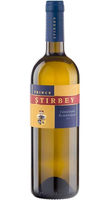 Prince Știrbey Tămâioasă Românească Sec 0.75L